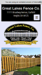 Mobile Screenshot of greatlakesfence.com